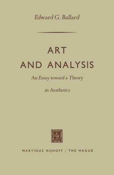 Art and Analysis