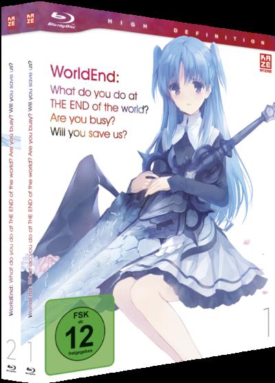 WorldEnd: What do you do at the end of the world? Are you busy? Will you save us? - Gesamtausgabe. Vol.1-2, 2 Blu-ray