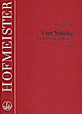 4 Stücke op.32für Kontrabass und Klavier
