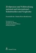 Zivilprozess und Vollstreckung national und intern