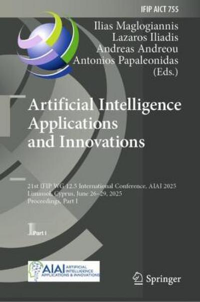 Artificial Intelligence Applications and Innovations