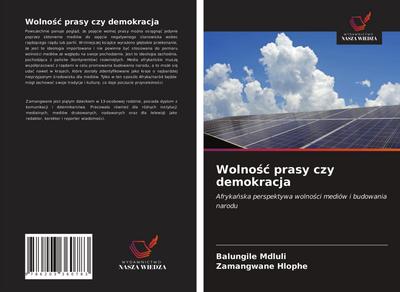 Wolno¿¿ prasy czy demokracja