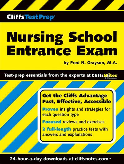 CliffsTestPrep Nursing School Entrance Exam
