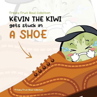 Kevin the kiwi gets stuck in a shoe