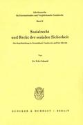 Sozialrecht und Recht der sozialen Sicherheit.
