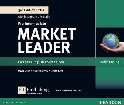 Market Leader 3rd Edition Extra Pre-Intermediate Class Audio CD, Audio-CD