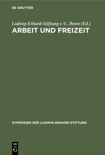 Arbeit und Freizeit
