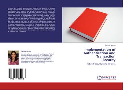 Implementation of Authentication and Transaction Security