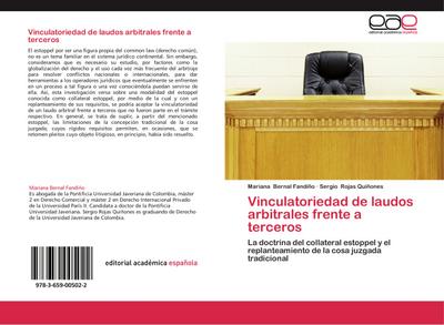 Vinculatoriedad de laudos arbitrales frente a terceros - Mariana Bernal Fandiño
