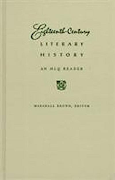 Eighteenth-Century Literary History