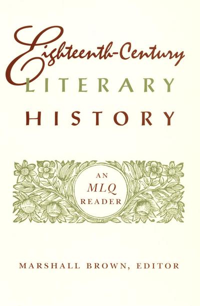 Eighteenth-Century Literary History