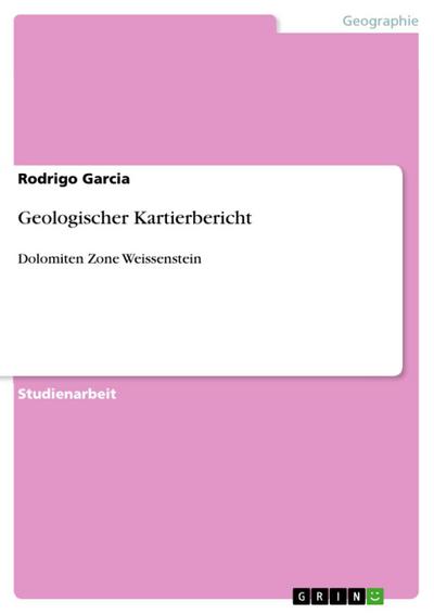 Geologischer Kartierbericht