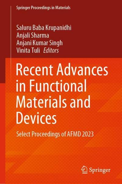 Recent Advances in Functional Materials and Devices