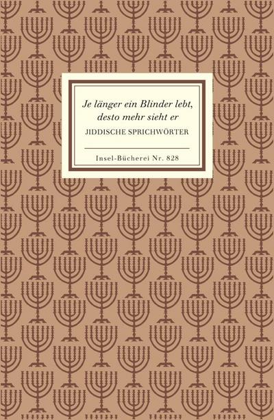 Je länger ein Blinder lebt, desto mehr sieht er