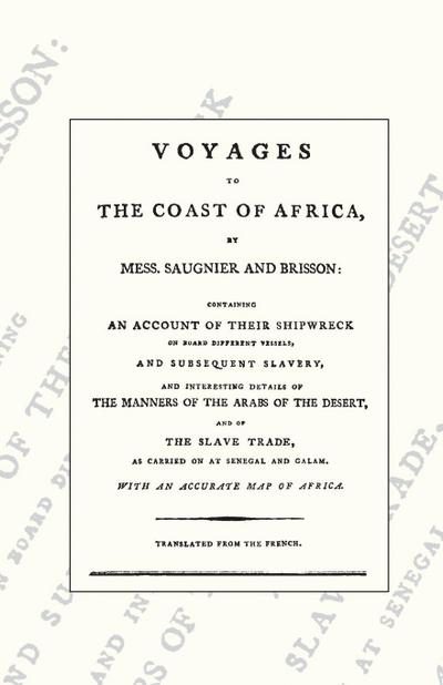 VOYAGES TO THE COAST OF AFRICA