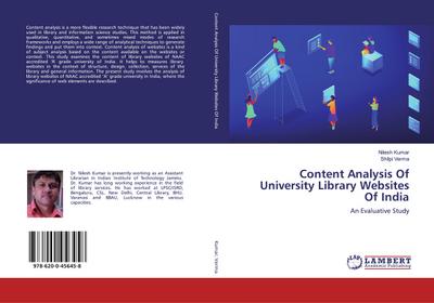 Content Analysis Of University Library Websites Of India