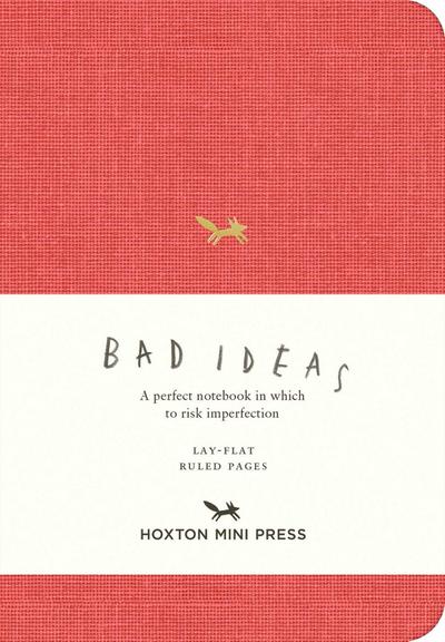 A Notebook for Bad Ideas (Small / Red / Lined)