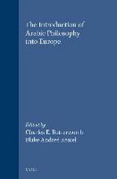 The Introduction of Arabic Philosophy Into Europe