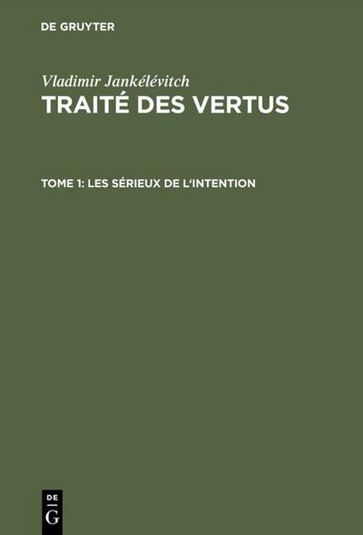 Les sérieux de l’intention