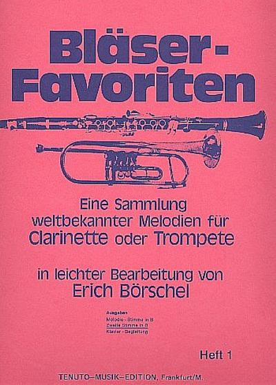 Bläser-Favoriten Band 12. Stimme in B