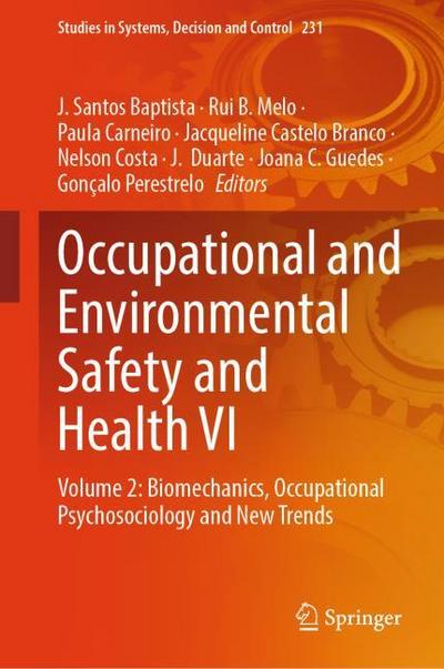 Occupational and Environmental Safety and Health VI