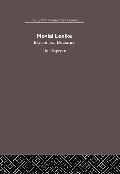 Novial Lexike