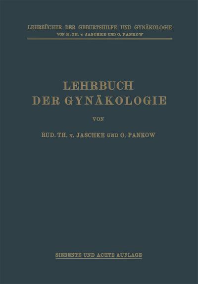 Lehrbuch der Gynäkologie