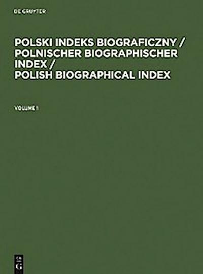 Polski Indeks Biograficzny