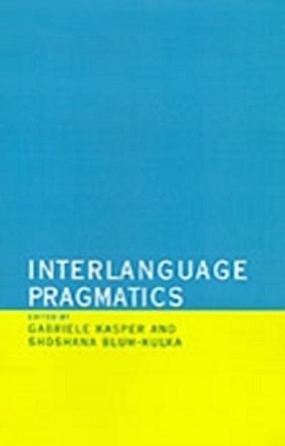 Interlanguage Pragmatics