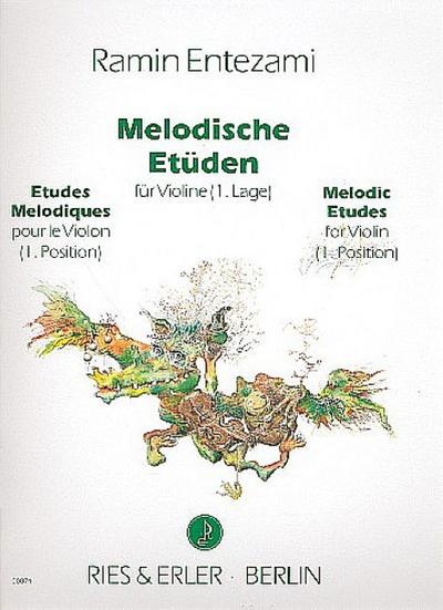 Melodische Etüden Band 1für Violine (1.  Lage)