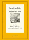 Der Briefwechsel zwischen Sigmund von Birken und Magnus Daniel Omeis, Joachim Heinrich Hagen, Sebastian Seelmann und Georg Wende
