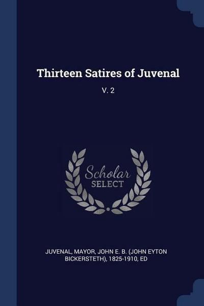 Thirteen Satires of Juvenal