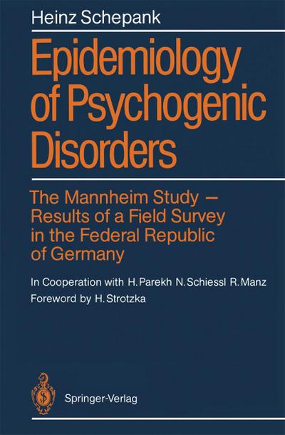 Epidemiology of Psychogenic Disorders