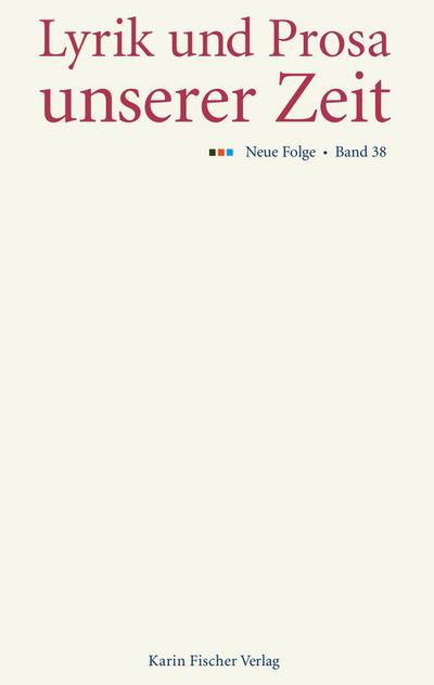Lyrik und Prosa unserer Zeit