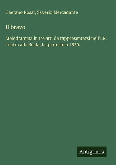 Il bravo