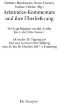 Aristoteles-Kommentare und ihre Überlieferung