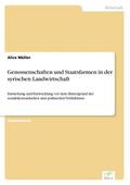 Genossenschaften und Staatsfarmen in der syrischen