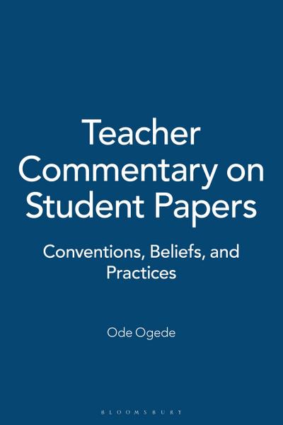 Teacher Commentary on Student Papers