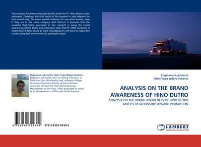 ANALYSIS ON THE BRAND AWARENESS OF HINO DUTRO