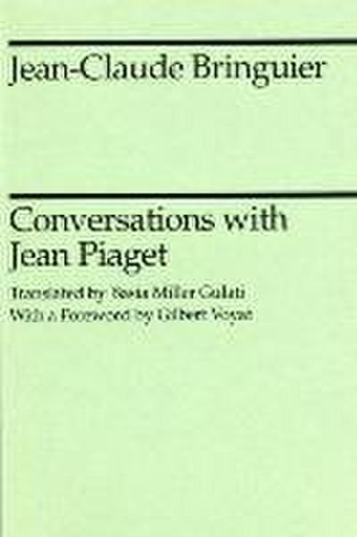 Conversations with Jean Piaget