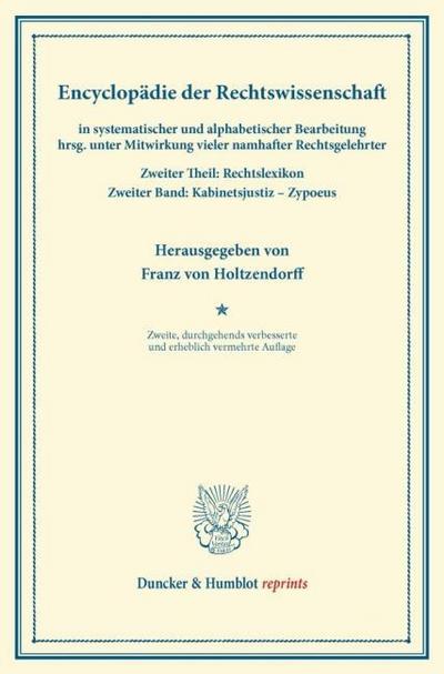 Encyclopädie der Rechtswissenschaft