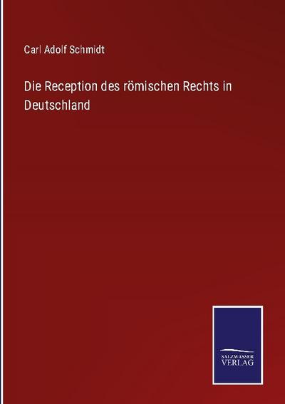 Die Reception des römischen Rechts in Deutschland