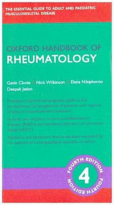 Oxford Handbook of Rheumatology 4e