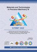 Materials and Technologies in Precision Machinery III
