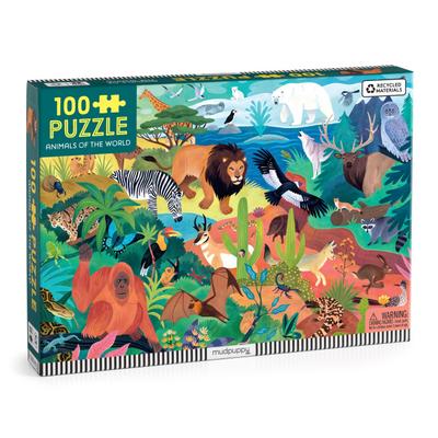 Animals of the World 100 Piece Puzzle