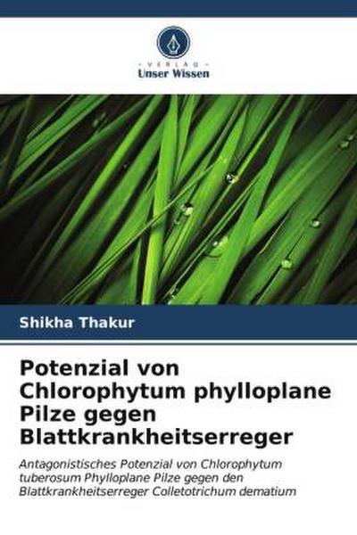 Potenzial von Chlorophytum phylloplane Pilze gegen Blattkrankheitserreger