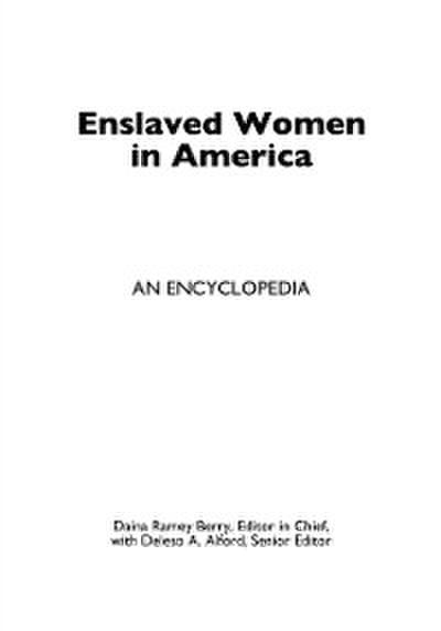 Enslaved Women in America