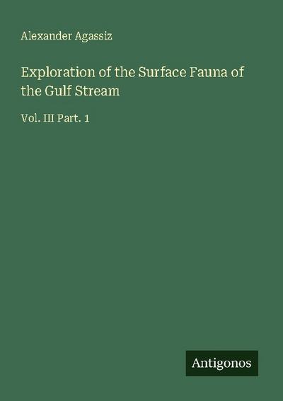 Exploration of the Surface Fauna of the Gulf Stream