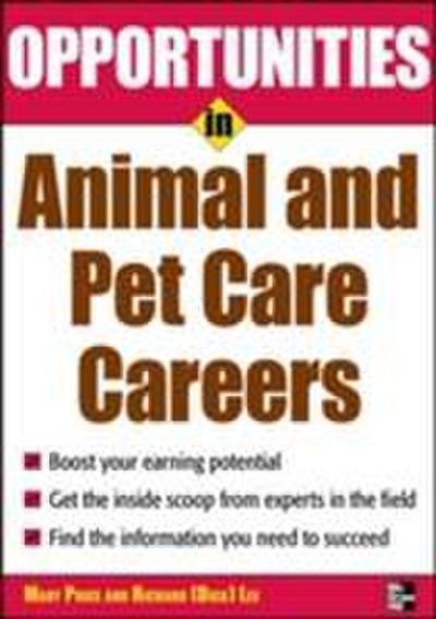 Opportunities in Animal and Pet Careers