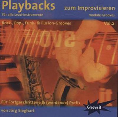 Playbacks zum Improvisieren. Vol.2, 1 Audio-CD